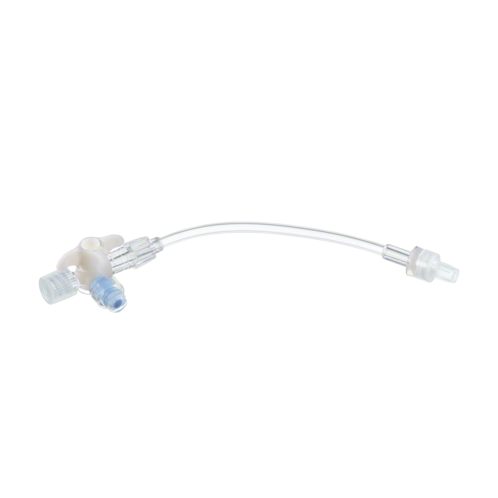 DISCOFIX C 3SC WHITE W. SAFEFLOW 10CM-Stopcock system for infusion therapy